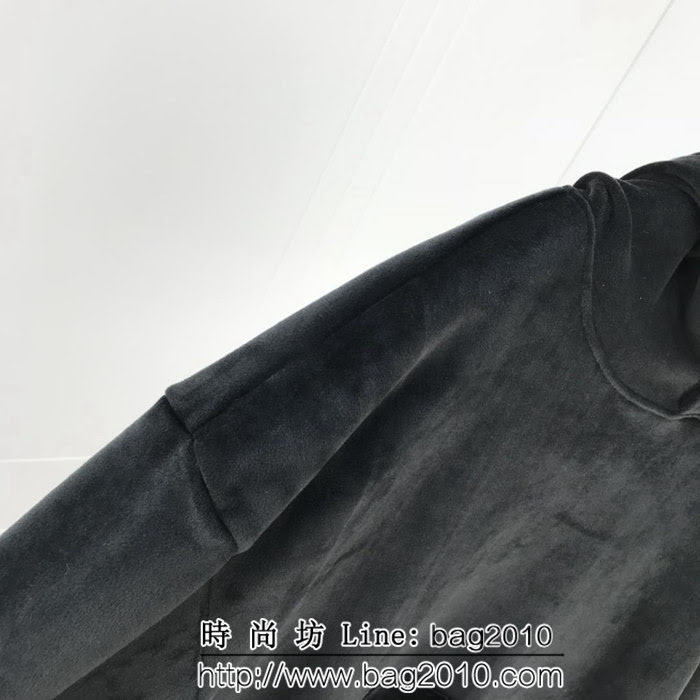 LV路易威登 18SS秋冬新款 太陽花銀狐絨 帽衫 男女同款 ydi1430